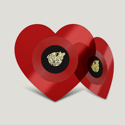 7” Custom Heartfelt Vinyl Record as Anniversary Gift