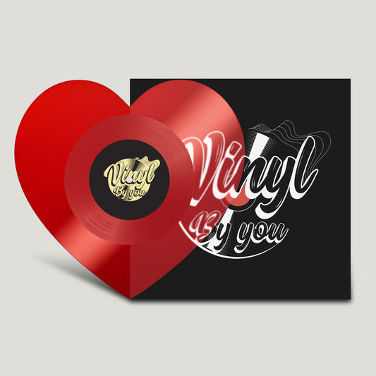 7” Custom Heartfelt Vinyl Record as Anniversary Gift