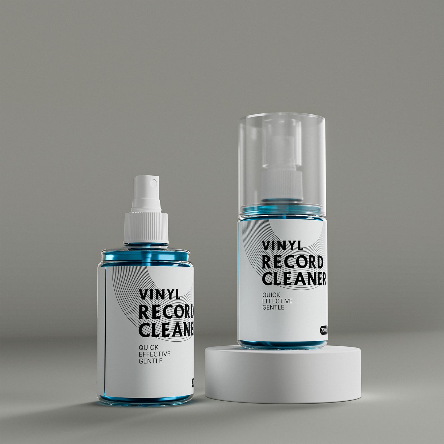 Vinyl Record Cleaner Dust Removal Anti-Static cleaning solution